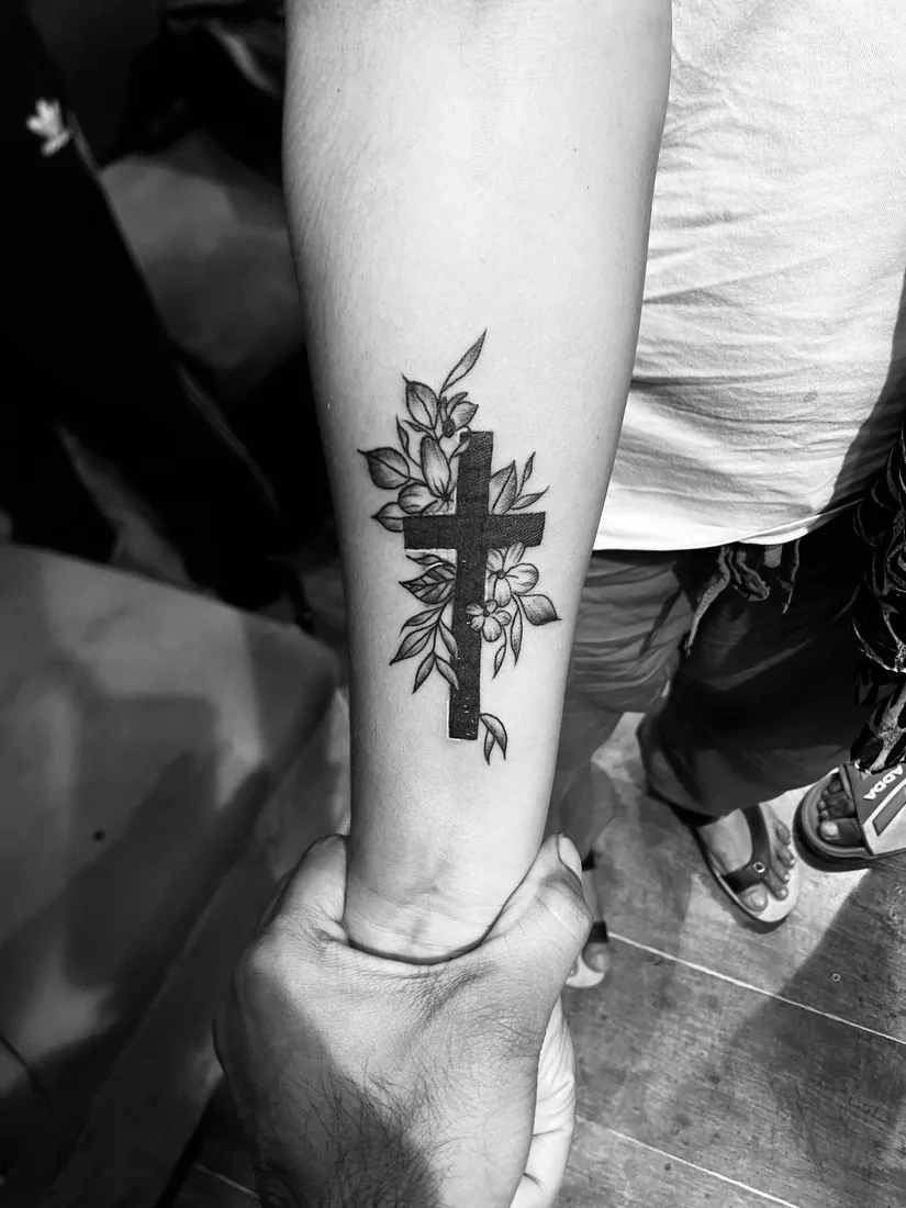 Black Ink tattoo work by Sid Ink Tattoo