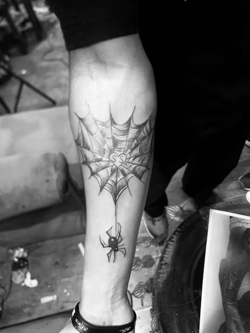 Black Ink tattoo work by Sid Ink Tattoo