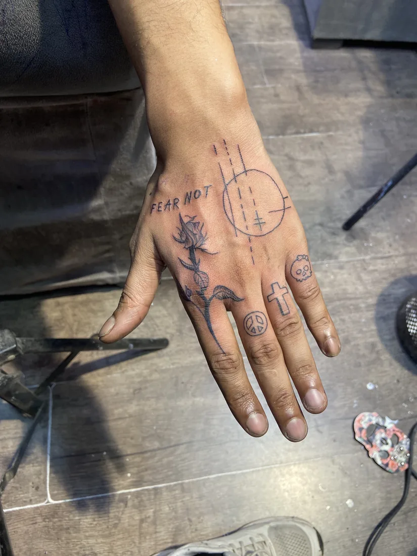 Fine Line tattoo work by Sid Ink Tattoo