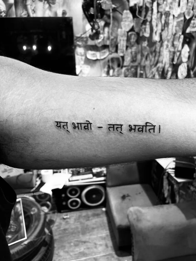 Lettering & Script tattoo work by Sid Ink Tattoo