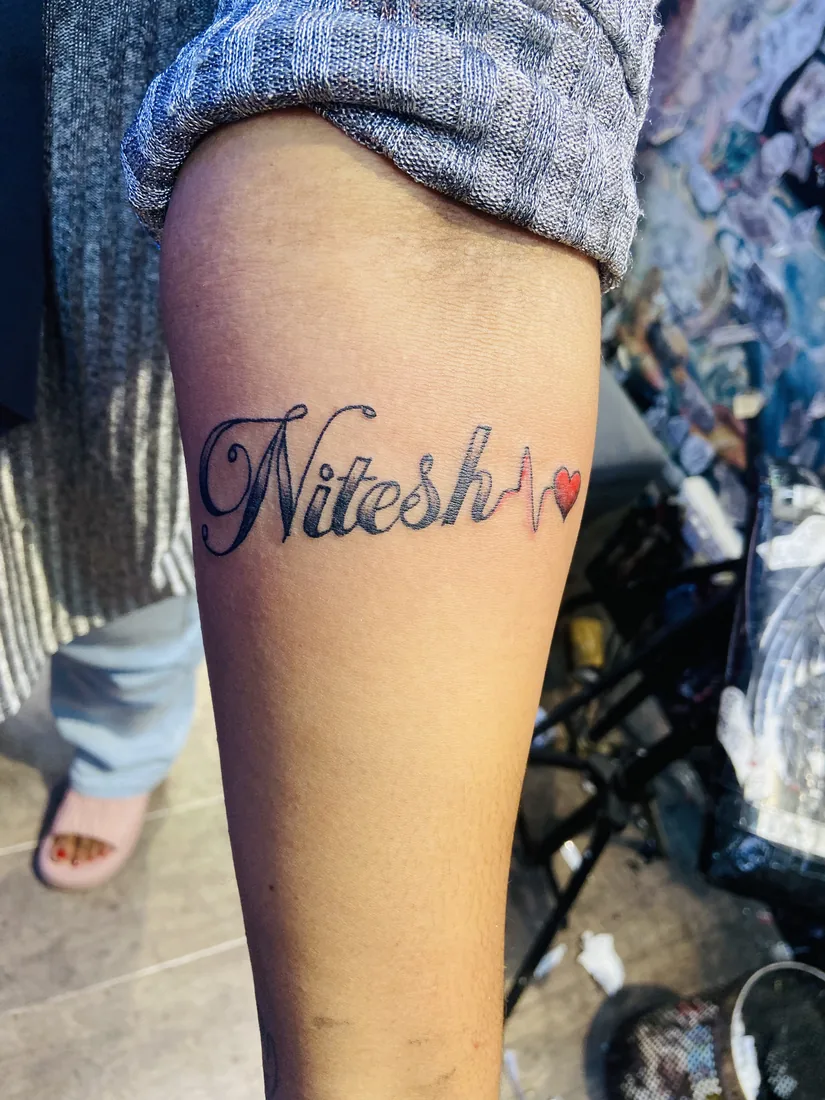 Lettering & Script tattoo work by Sid Ink Tattoo