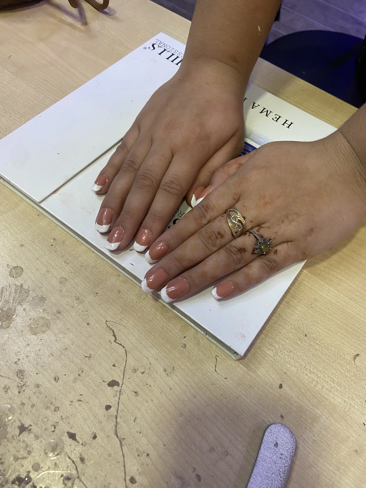 Nail art work at Sid Ink Tattoo, Sarojini Nagar Delhi